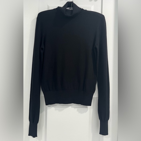 H&M BASICS Black Turtleneck Sweater, Size XS - Picture 1 of 5